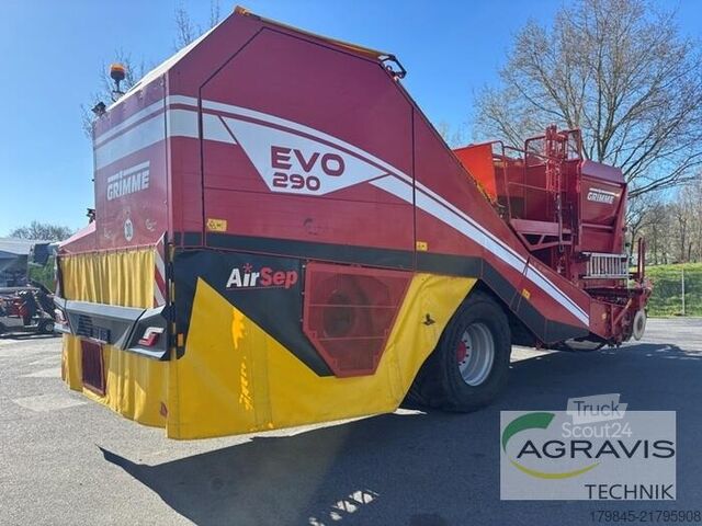 Tecnologia della patata Grimme EVO 290 Airsep