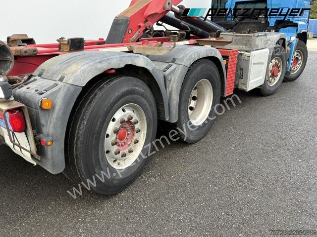 Камион с кука за контейнери MAN TGS 35.480 8x2x4 Hydrodrive, Liftachse,