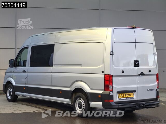 Station wagon con tetto alto Volkswagen Crafter 177pk Dubbel Cabine Automaat L4H3 Trekh...