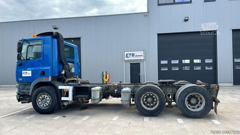 Standard tractor DAF CF 85.410 (BELGIAN TRUCK / HOOK / 10 TYRES)