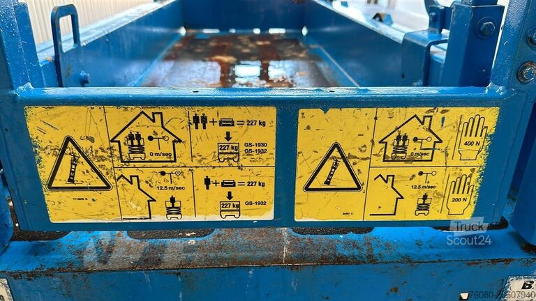 Élévateur à nacelle Genie GS1932 (8 meter)