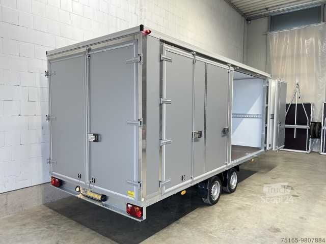 Rimorchio a cassetta Rosemeier VE HK E 35.5 SP Falt-Seitentüren Promotionanhänger