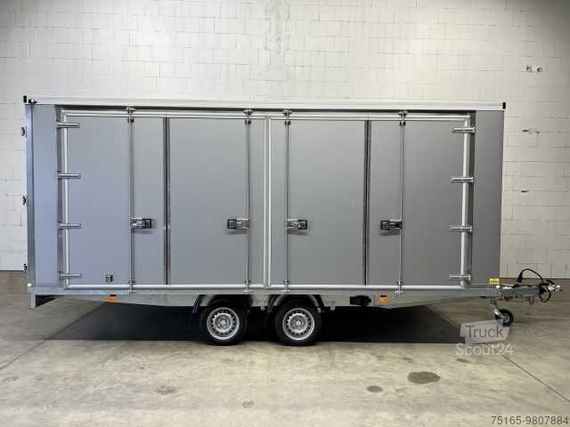 Rimorchio a cassetta Rosemeier VE HK E 35.5 SP Falt-Seitentüren Promotionanhänger