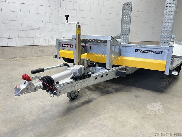 Gép szállítók és kotrógép pótkocsik Brian James General Plant 550-3342n Maschinentransporter