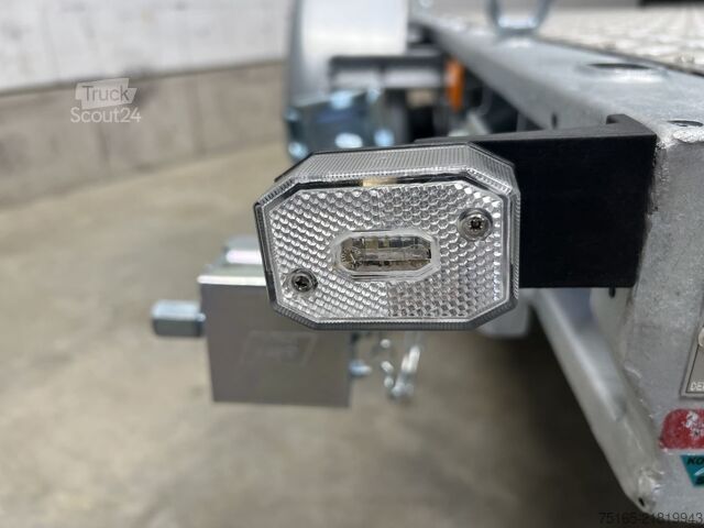 Platform römorku ve evrensel taşıyıcı Vezeko Generator 1-Achser Maschinentransporter