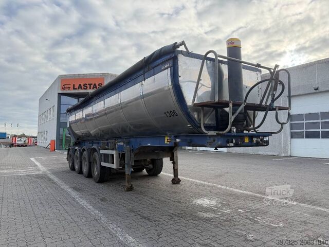 Ribaltabile Kel-Berg Asphalt tipper trailer / Asphalt-Kippanhänger /