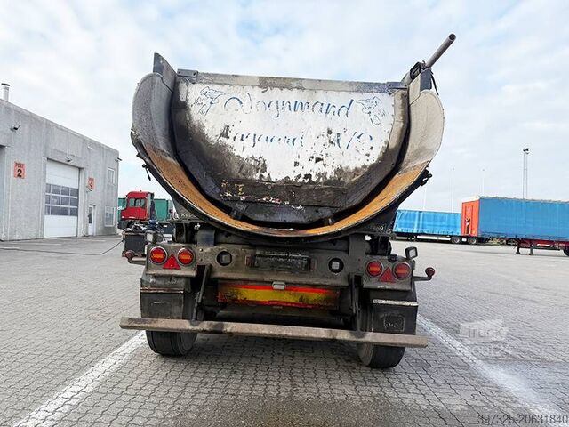 Ribaltabile Kel-Berg Asphalt tipper trailer / Asphalt-Kippanhänger /