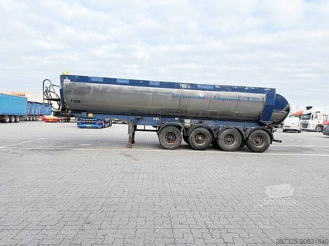 Ribaltabile Kel-Berg Asphalt tipper trailer / Asphalt-Kippanhänger /