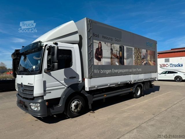 Nákladné auto s plochou korbou a plachtou MERCEDES-BENZ ATEGO 818 *  *STANDHEIZUNG*LBW * AUTOMATIK*