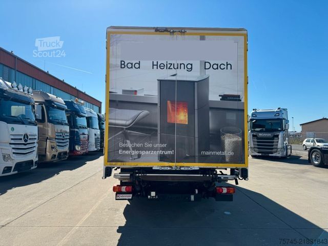 Nákladné auto s plochou korbou a plachtou MERCEDES-BENZ ATEGO 818 *  *STANDHEIZUNG*LBW * AUTOMATIK*