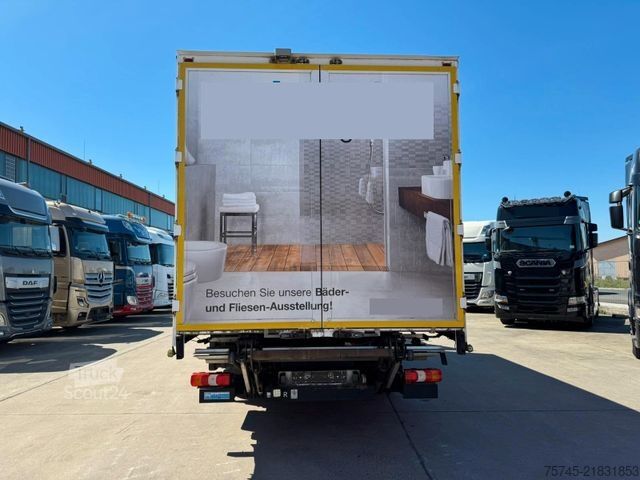 Nákladné auto s plochou korbou a plachtou MERCEDES-BENZ ATEGO 818 *  * LBW * AUTOMATIK * 8.600 KG *