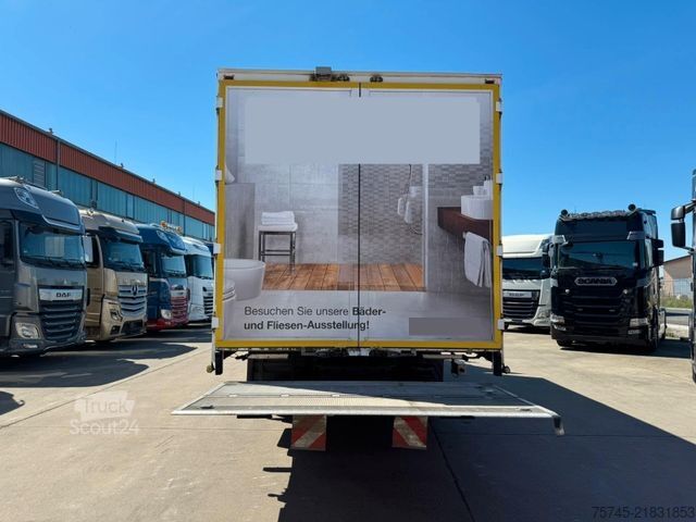 Nákladné auto s plochou korbou a plachtou MERCEDES-BENZ ATEGO 818 *  * LBW * AUTOMATIK * 8.600 KG *