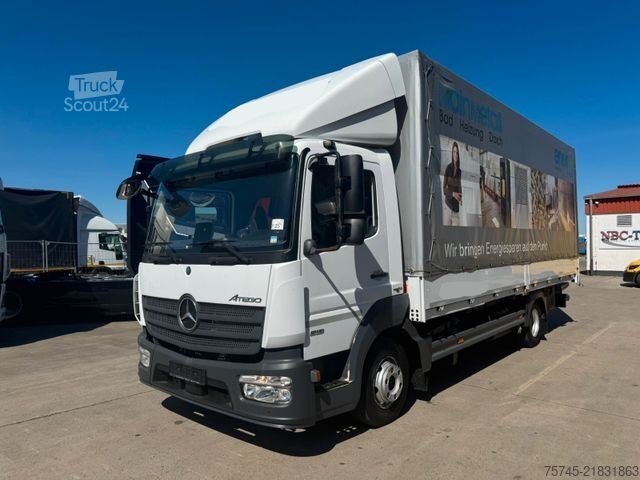 Nákladné auto s plochou korbou a plachtou MERCEDES-BENZ ATEGO 818 *  * LBW * AUTOMATIK * 8.600 KG *