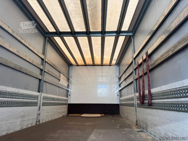 Nákladné auto s plochou korbou a plachtou MERCEDES-BENZ ATEGO 818 *  * LBW * AUTOMATIK * 8.600 KG *