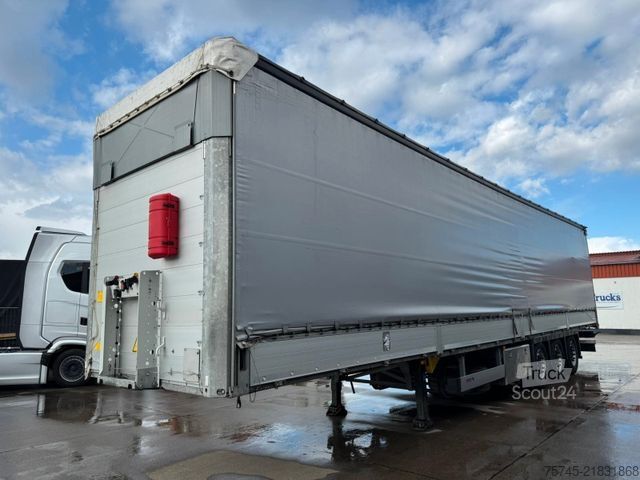Otvorena poluprikolica sa ceradom SCHMITZ CARGOBULL SCB*S3T *  STANDART * LIFTACHSE * HUBDACH *