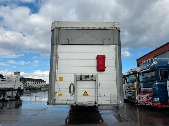 Otvorena poluprikolica sa ceradom SCHMITZ CARGOBULL SCB*S3T *  STANDART * LIFTACHSE * HUBDACH *