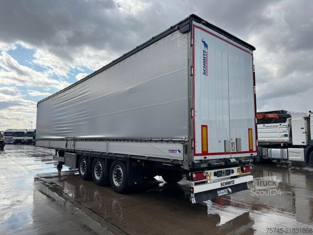 Otvorena poluprikolica sa ceradom SCHMITZ CARGOBULL SCB*S3T *  STANDART * LIFTACHSE * HUBDACH *