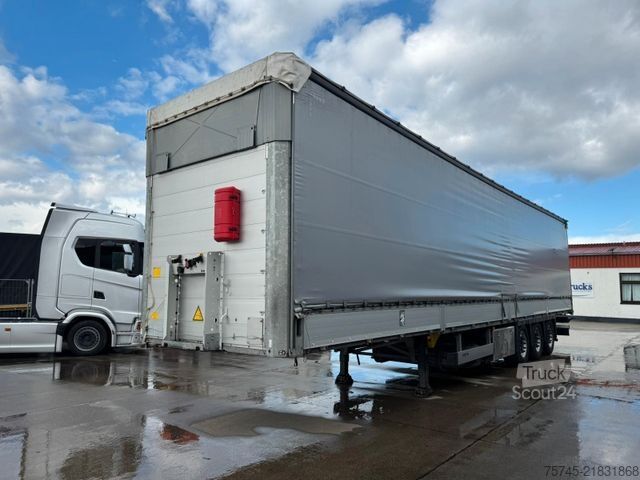 Otvorena poluprikolica sa ceradom SCHMITZ CARGOBULL SCB*S3T *  STANDART * LIFTACHSE * HUBDACH *