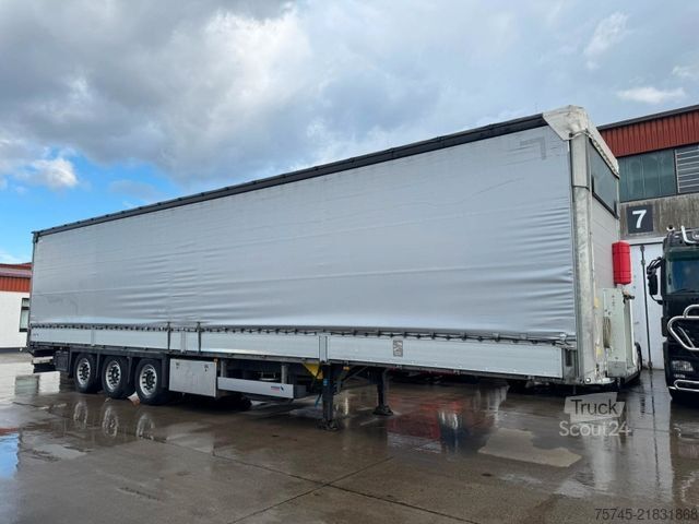 Otvorena poluprikolica sa ceradom SCHMITZ CARGOBULL SCB*S3T *  STANDART * LIFTACHSE * HUBDACH *