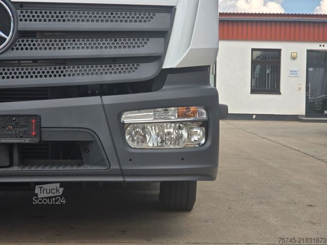 Nákladné auto s plochou korbou a plachtou MERCEDES-BENZ ATEGO 818 * ACC * 1.HAND * BÄR LBW 1T*SPURASSIST