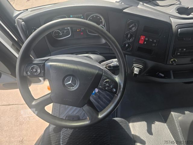 Nákladné auto s plochou korbou a plachtou MERCEDES-BENZ ATEGO 818 * ACC * 1.HAND * BÄR LBW 1T*SPURASSIST