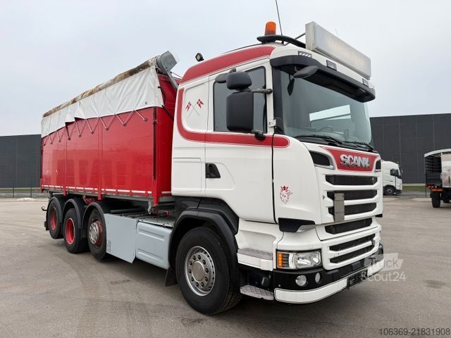 Camión volquete SCANIA R520 8x2/4 Euro 6 Tipper / Kipper / EcoTop