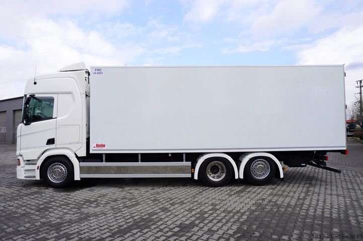 хладилен камион SCANIA R500 6x2 / Kiesling meat hook refrigerat