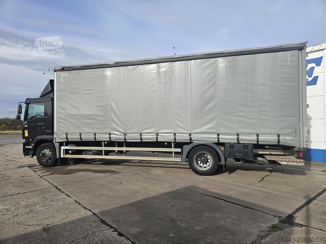 Carroçaria tautliner MAN TGM 18-290 BL - EEV - TAUTLINER + LIFT