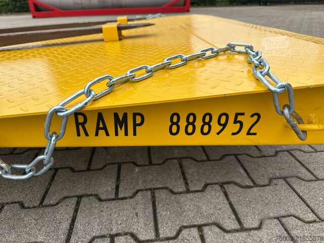 Konteyner Onbekend ramp 2m wide / 7.500kg