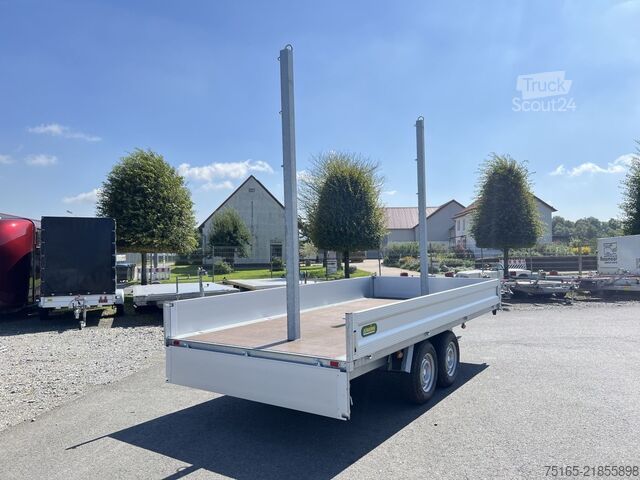Uzun malzeme römorku UNSINN ULM 4220-35-14 Langmaterialanhänger
