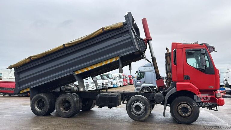 Volquete Renault Kerax 370 (LAMES / STEEL SUSP. / BIG AXLE / GRA...