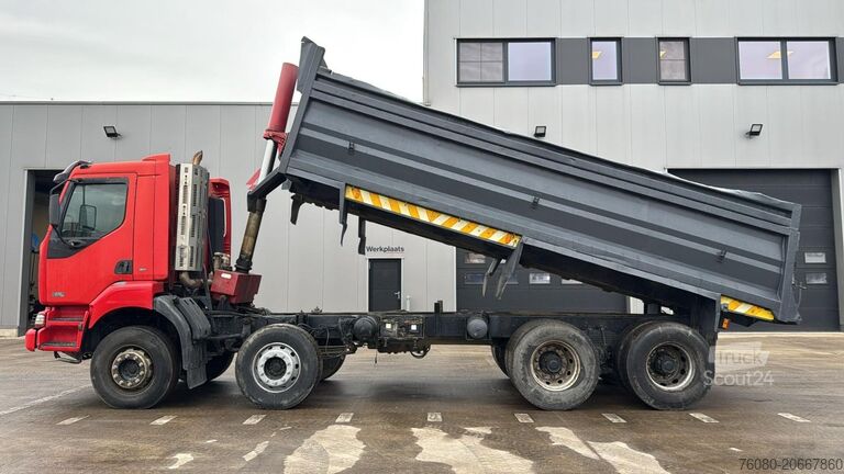Volquete Renault Kerax 370 (LAMES / STEEL SUSP. / BIG AXLE / GRA...