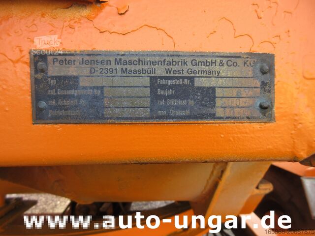 Broyeurs Jensen A3 DI Holzhäcksler Chipper Hatz Diesel M