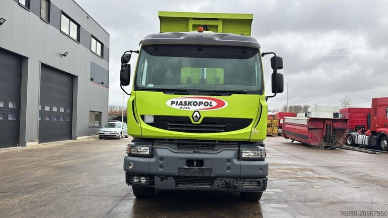 Damperli kamyon Renault KERAX 420 (10X4 / 43 TONNES !! / LAMES / GRAND ...
