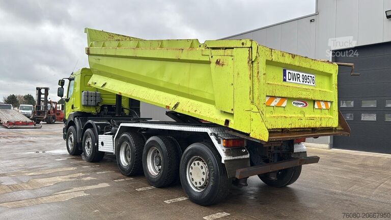 Damperli kamyon Renault KERAX 420 (10X4 / 43 TONNES !! / LAMES / GRAND ...