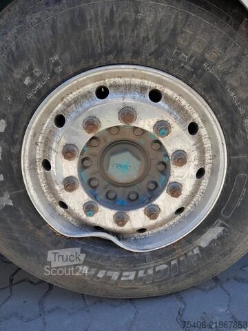 Semi-remorque benne stas S300CX 3-Achs Alu-Kippmulde ca.52 m³ Liftachse