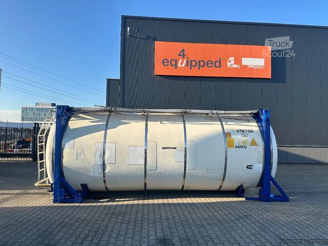 Contenitore cisterna Van Hool 20FT SWAPBODY 30.900L, UN PORTABLE T11, 2.5Y in...