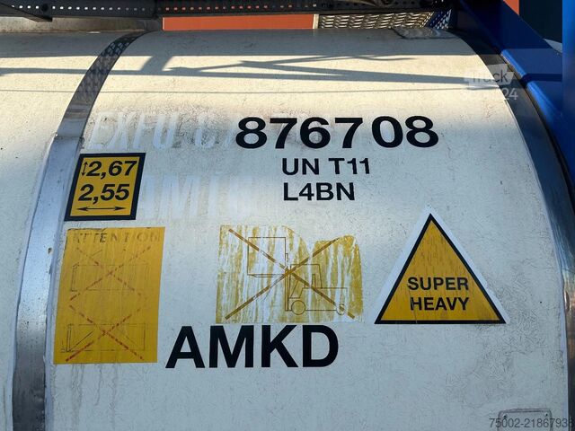 Contenitore cisterna Van Hool 20FT SWAPBODY 30.900L, UN PORTABLE T11, 2.5Y in...