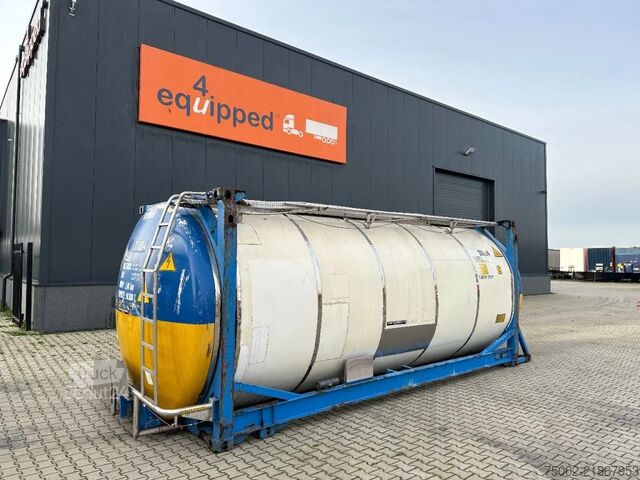 Contenitore cisterna Van Hool 20FT SWAPBODY 30.800L, UN PORTABLE, T7