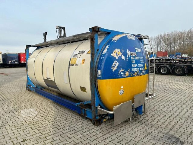 Contenitore cisterna Van Hool 20FT SWAPBODY 30.800L, UN PORTABLE, T7
