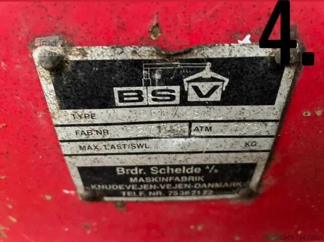 Erdgreifer DAF Kipper/kraan Sand Grabs and Pallethooks