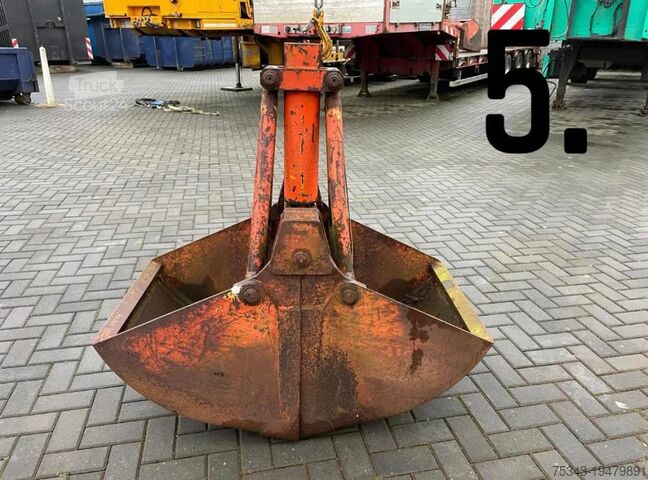 Erdgreifer DAF Kipper/kraan Sand Grabs and Pallethooks