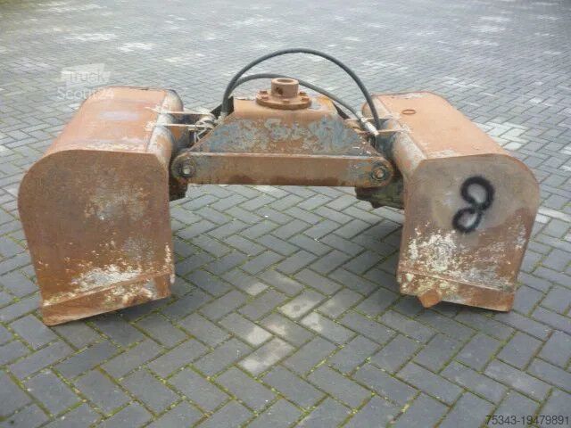 Erdgreifer DAF Kipper/kraan Sand Grabs and Pallethooks