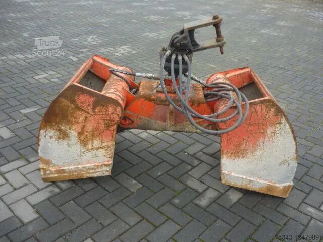 Erdgreifer DAF Kipper/kraan Sand Grabs and Pallethooks