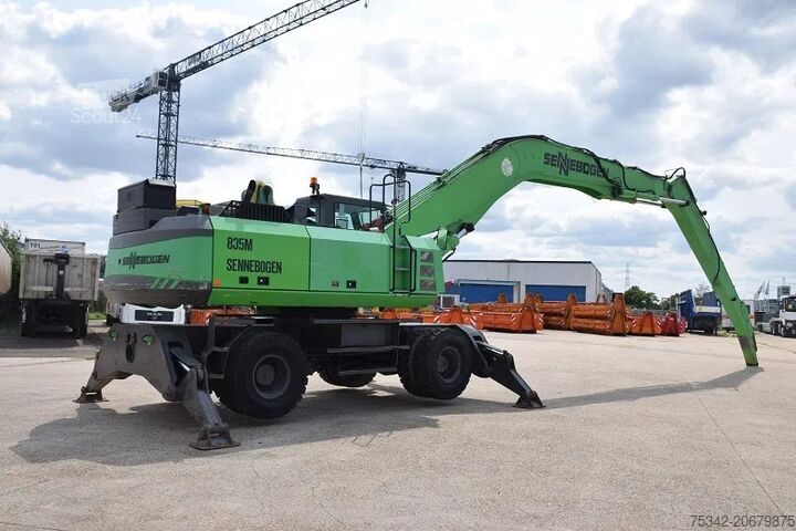 Mobiele graafmachine Sennebogen 835M