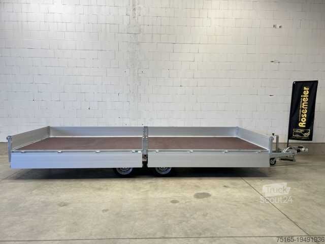 Car trailer Eduard 5520-4-P3-3063 Hochlader