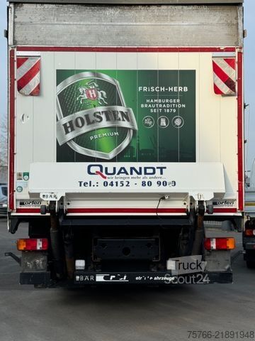 Camion plateau avec bâche MAN TGS 26.360 L / LBW / NAVI / LENKACHSE / 22 PAL