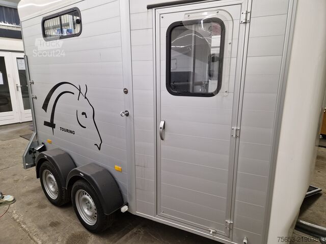 Zirgu piekabes Cheval Liberté Touring One single Horse Trailer Frontexit 1600kg Pullman brandnew