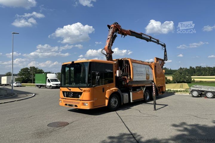 Garbage truck Mercedes-Benz Econic 2633 Terex 165.2 E-A4 / Swiss-Vehicle