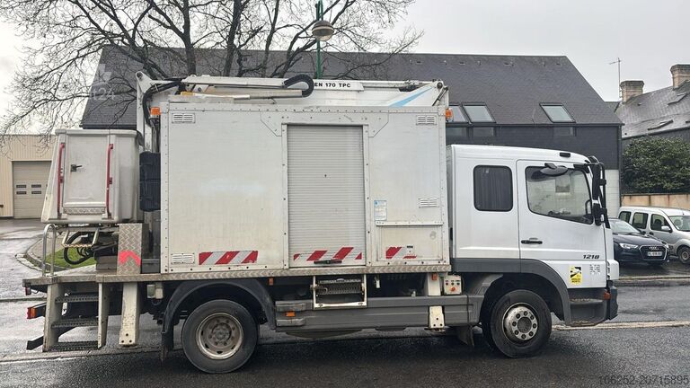 Platforma podnosząca Mercedes-Benz Atego 1218 17m SKYLIFT / HUBARBEITSBÜHNE - COMI...